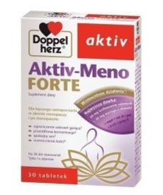 DOPPEL HERZ Aktiv-Meno Forte Preparat dla Kobiet 30 tabletek
