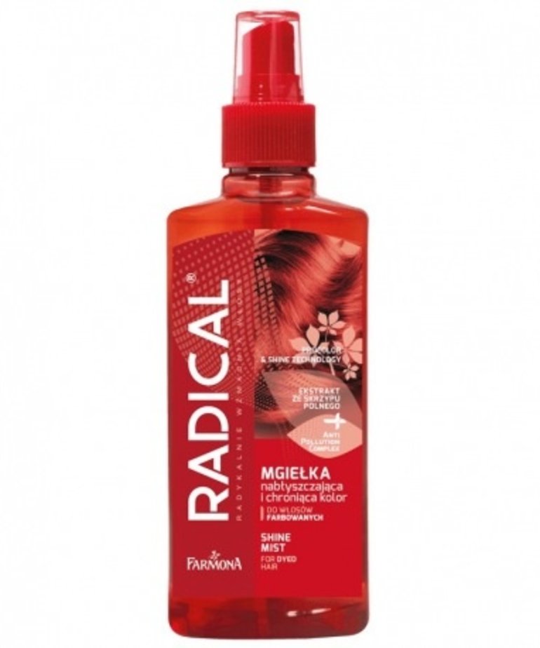 FARMONA Radical Nabłyszczająca Mgiełka Chroniąca Kolor Włosy Farbowane 200ml