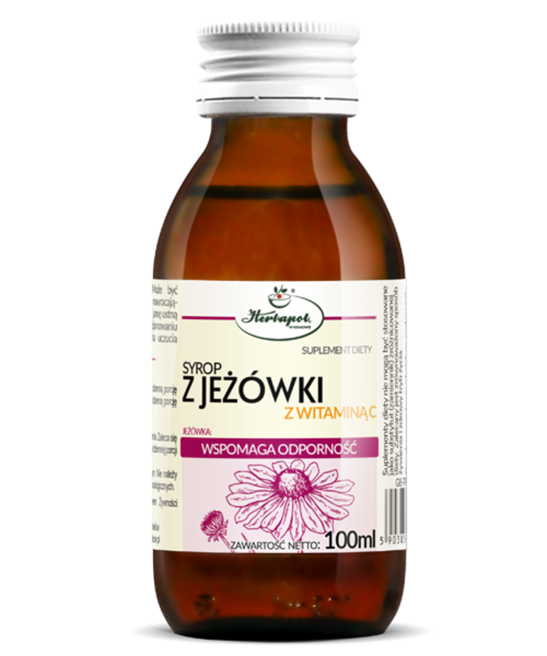 HERBAPOL Echinacea Syrup with Vitamin C 100ml