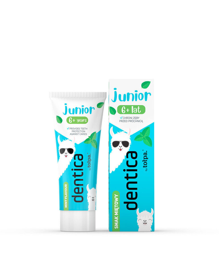 TOLPA TOŁPA Dentica Junior 6+  Pasta Do Zębów Miętowa 50 ml