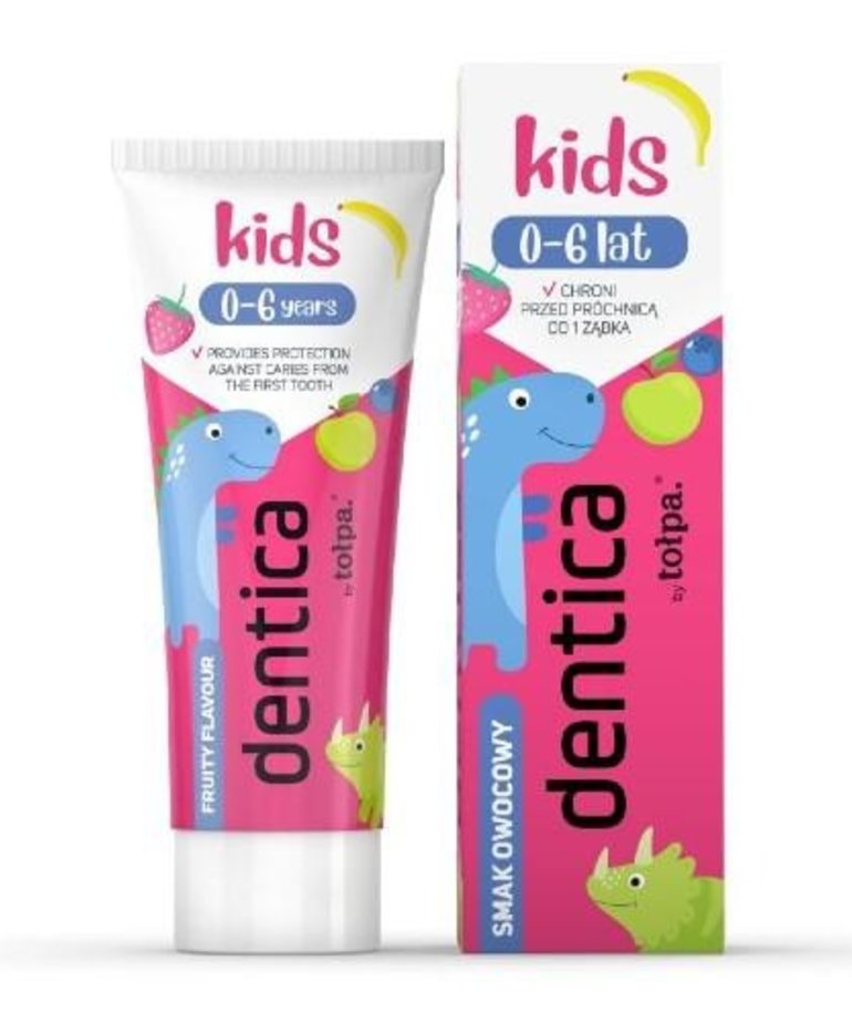 TOLPA TOŁPA Dentica Kids 0-6 Pasta Do Zębów Owocowa 50 ml