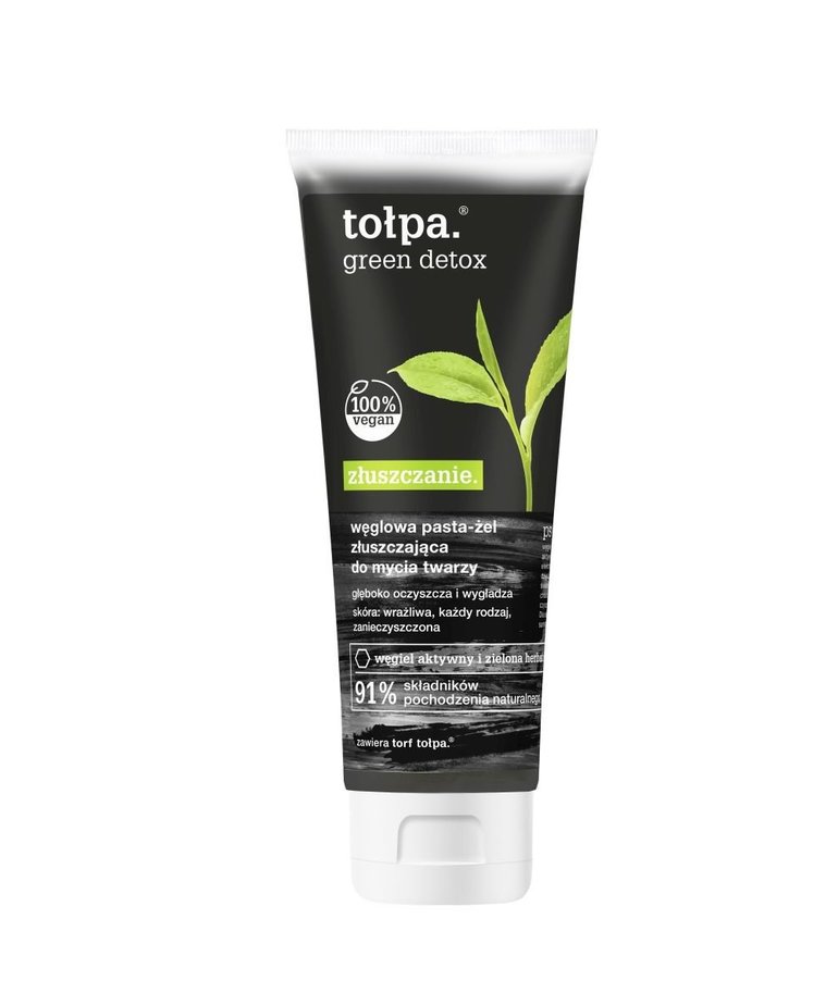 TOLPA TOŁPA Detox Exfoliation Charcoal Paste-Gel for washing the face 125ml