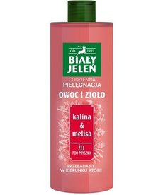 BIALY JELEN Fruit and Herb Shower Gel Kalina and Lemon Balm 400ml