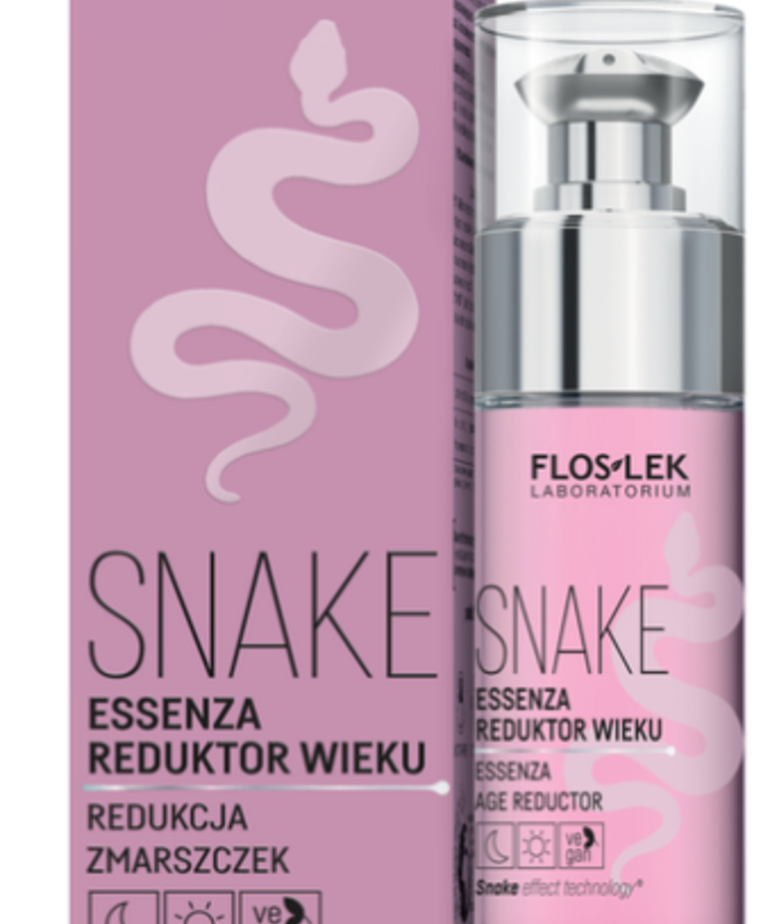 FLOSLEK Snake Essenza  Reduktor Wieku Redukcja Zmarszczek 30 ml