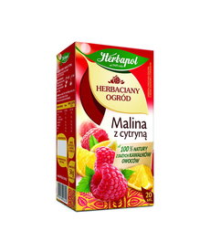 HERBAPOL Herbata Malina Z Cytryną 20 sztuk