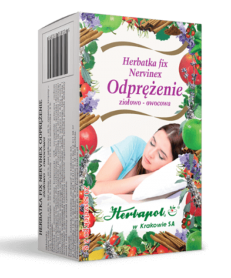 HERBAPOL Herbatka Fix Nervinex Odprężenie 20 saszetek