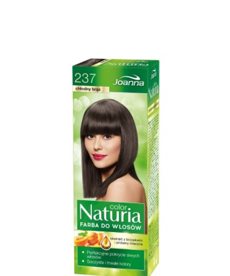 JOANNA Naturia Color Farba Do Włosów  237 Chłodny Brąz