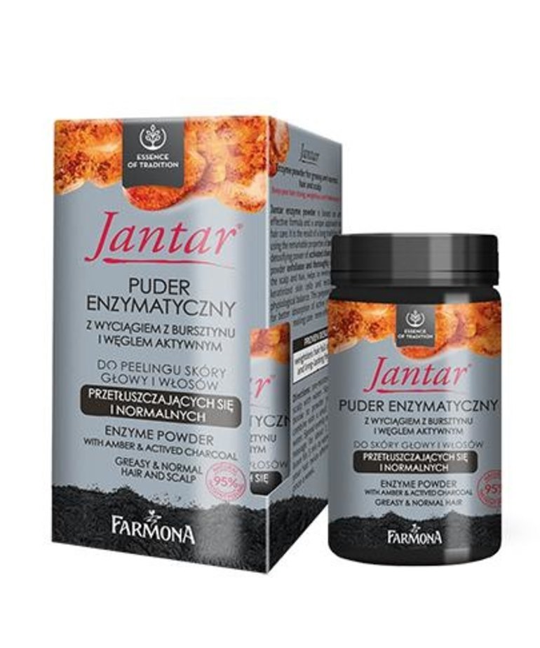 FARMONA Jantar Enzymatic Powder with Amber Extract and Carbon 30g