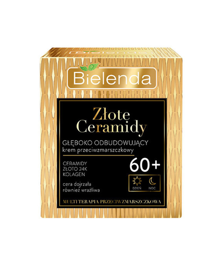 BIELENDA BIELENDA Złote Ceramidy 60+ Krem Głęboko Odbudowujący 50ml