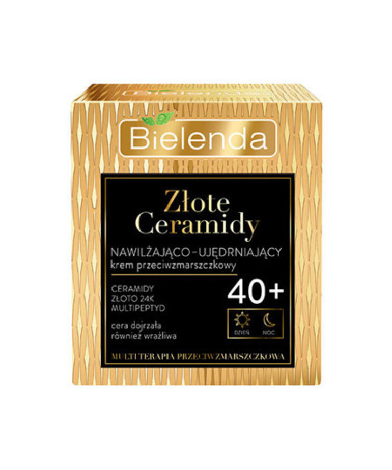 BIELENDA Złote Ceramidy 40+ Krem  Nawilżająco-Ujędrniający 50ml