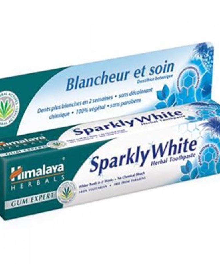 HIMALAYA DRUG COMPANY Sparkly White Ziołowa Pasta Do Zębów Wybielająca 75ml
