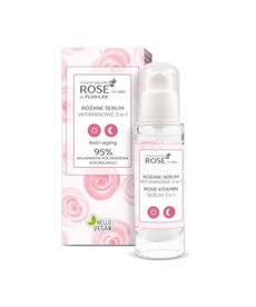FLOSLEK Rose For Skin 3W1 Różane Serum Witaminowe 130 ml