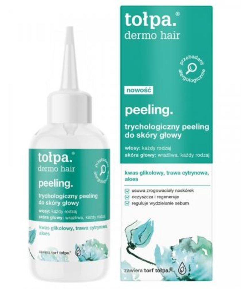 TOLPA TOŁPA Dermo Hair Peeling Trychologiczny Do Skóry Głowy  100ml