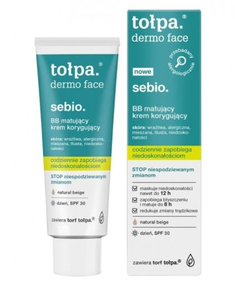 TOLPA TOŁPA Sebio BB Correcting Matting Cream 40 ml
