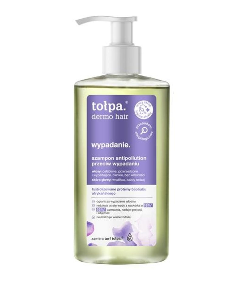 TOLPA TOŁPA Dermo Hair Shampoo Antipollution Against Hair Loss 250ml