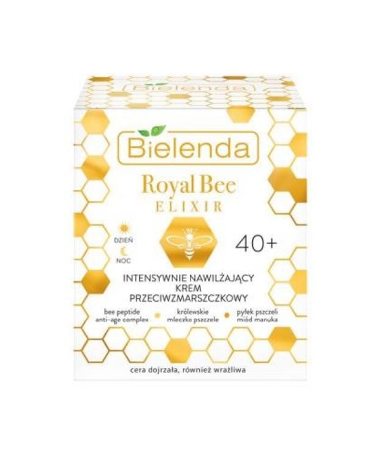BIELENDA BIELENDA Royal Bee Elixir 40+Nawilżający Krem Przeciwzmarszczkowy 50ml
