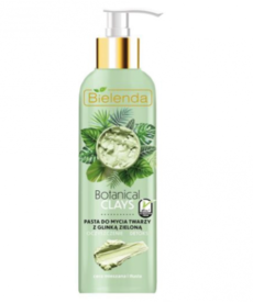 BIELENDA Botanic Clays Vegan Face Wash Paste with Green Clay 215g