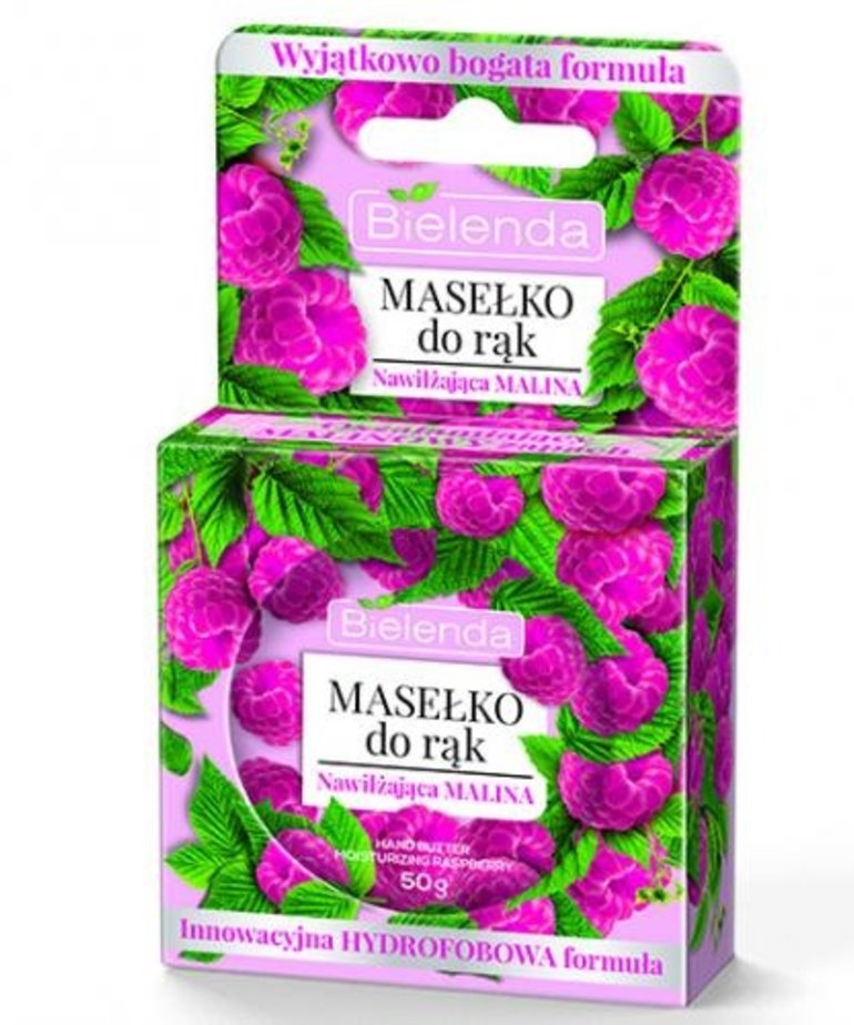BIELENDA BIELENDA Masełko do Rąk Nawilżająca Malina 50g