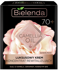 BIELENDA Camellia Oil Luksusowy Krem Koncentrat Rewitalizujący Dzień/Noc 70+