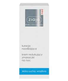 ZIAJA ZIAJA MED Kuracja Nawilżająca Krem Redukujący Zmarszczki Na Noc 50ml
