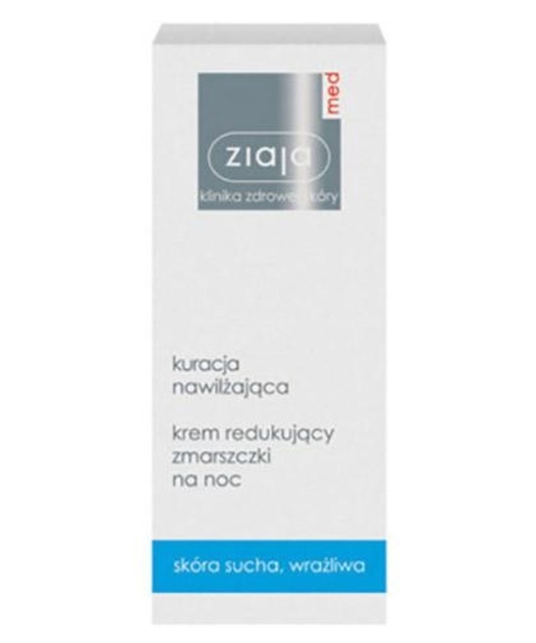 ZIAJA ZIAJA MED Moisturizing Treatment Cream Reducing Wrinkles At Night 50ml