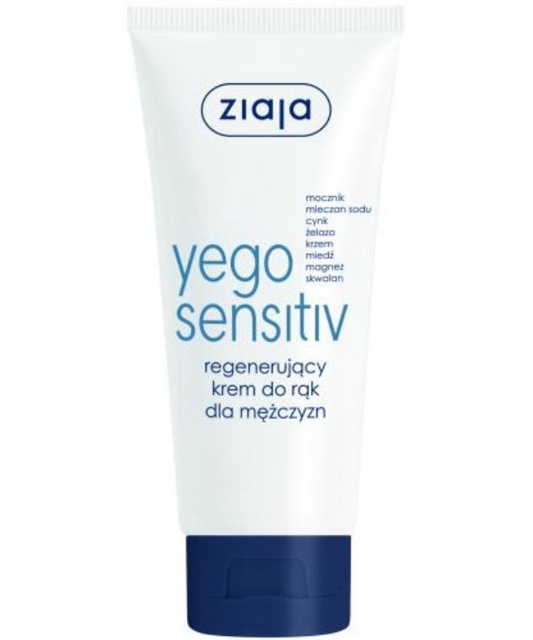 ZIAJA ZIAJA Yego Sensitiv Regenerujący Krem Do Rąk Dla Meżczyzn 75ml
