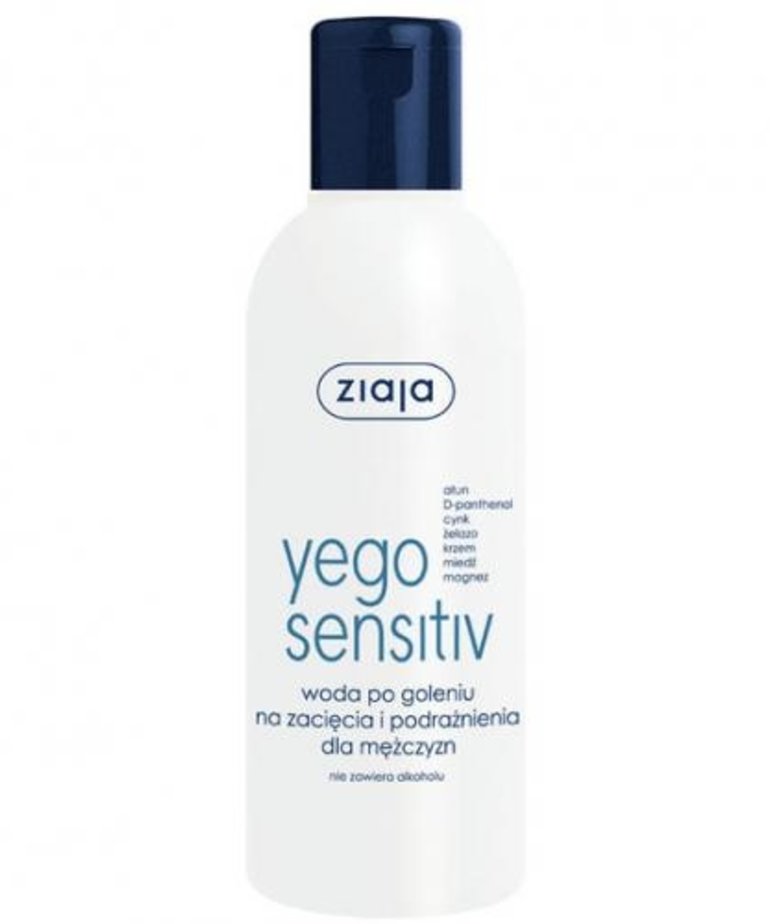 ZIAJA Yego Sensitive After Shave Water for Jams and Irritation