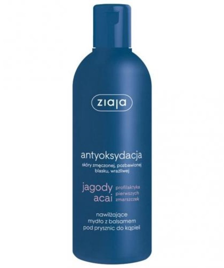 ZIAJA Jagody Acai Mydło z Balsamem Pod Prysznic 300ml