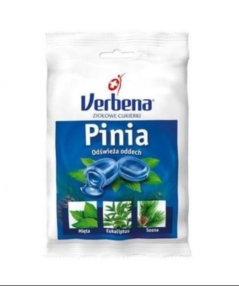 VERBENA Herbal Candies Pine 60g