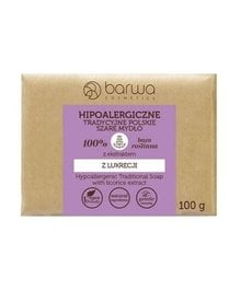 BARWA Hypoallergenic Polish Gray Soap With Licorice Extract 100g