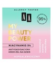 AA My Beauty Power Niacynamid 5% Antyoksydacyjny Krem-Żel Na Dzien 50ml