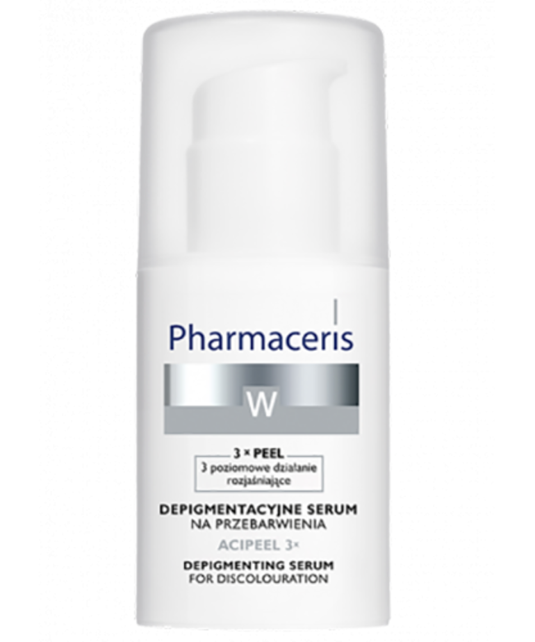 PHARMACERIS W Wybielanie Acipeel 3x Serum Depigmentacyjne Na Przebarwienia 30ml