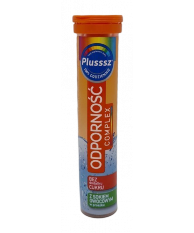 PLUSSSZ Resistance 100% Complex Without Sugar 20tabl.