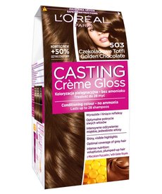 LOREAL Casting Creme Gloss Farba do Włosów 503 CzekoladoweToffi