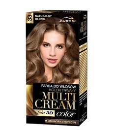 JOANNA Hair Dye Multi Cream Color 33 Natural Blonde