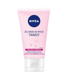 NIVEA Żel Krem do Mycia Twarzy Cera Sucha i Wrażliwa 150ml