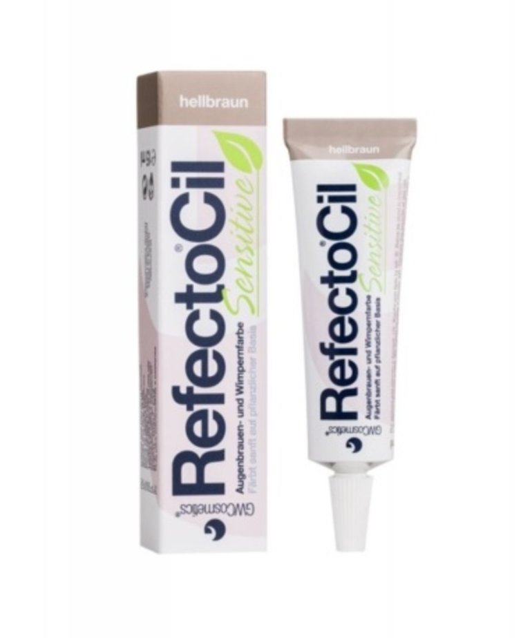 REFECTOCIL Sensitive Henna do Brwi i Rzęs Jasny Brąz 15ml
