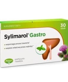 HERBAPOL Sylimarol Gastro 30 kapsułek