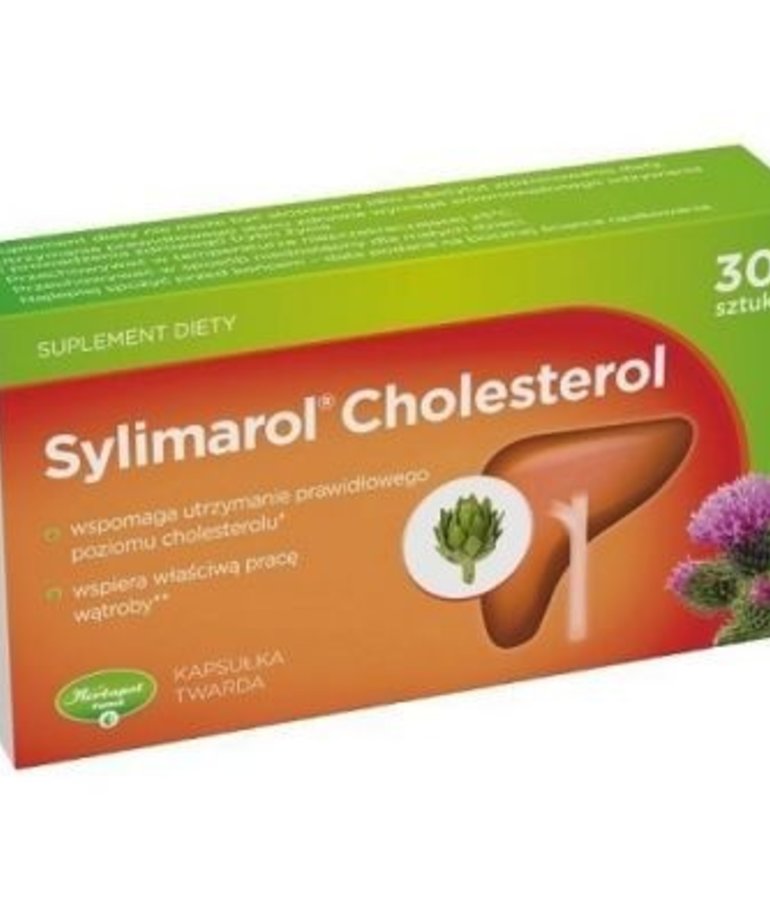HERBAPOL Sylimarol Cholesterol 30 Tabletek