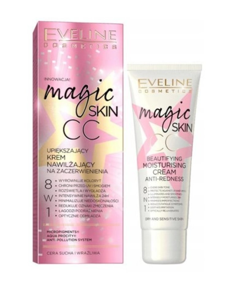 EVELINE EVELINE Magic Skin  CC Upiększający Krem Nawilżający  50ml