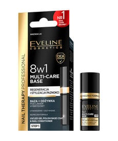 EVELINE Nail Therapy 8W1 Multi Care Base Base + Hybrid Nail Conditioner 5ml
