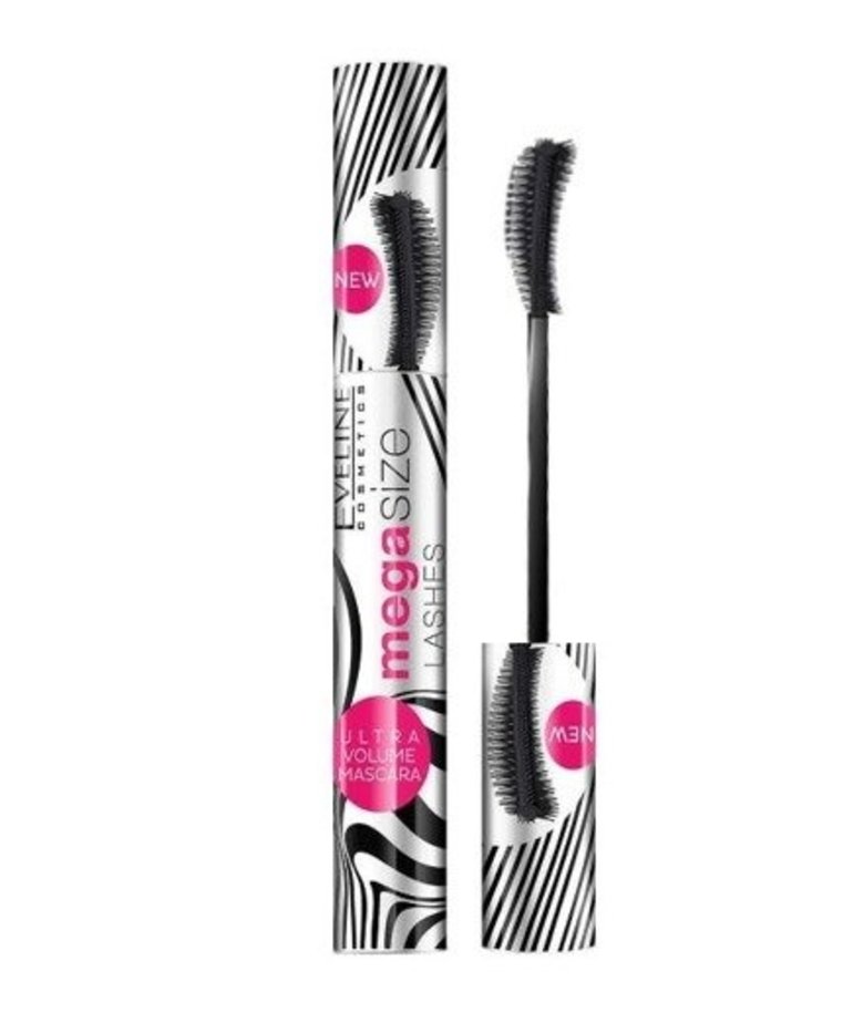 EVELINE Mega Size Lashes Tusz Wydłużający Czarny 10ml
