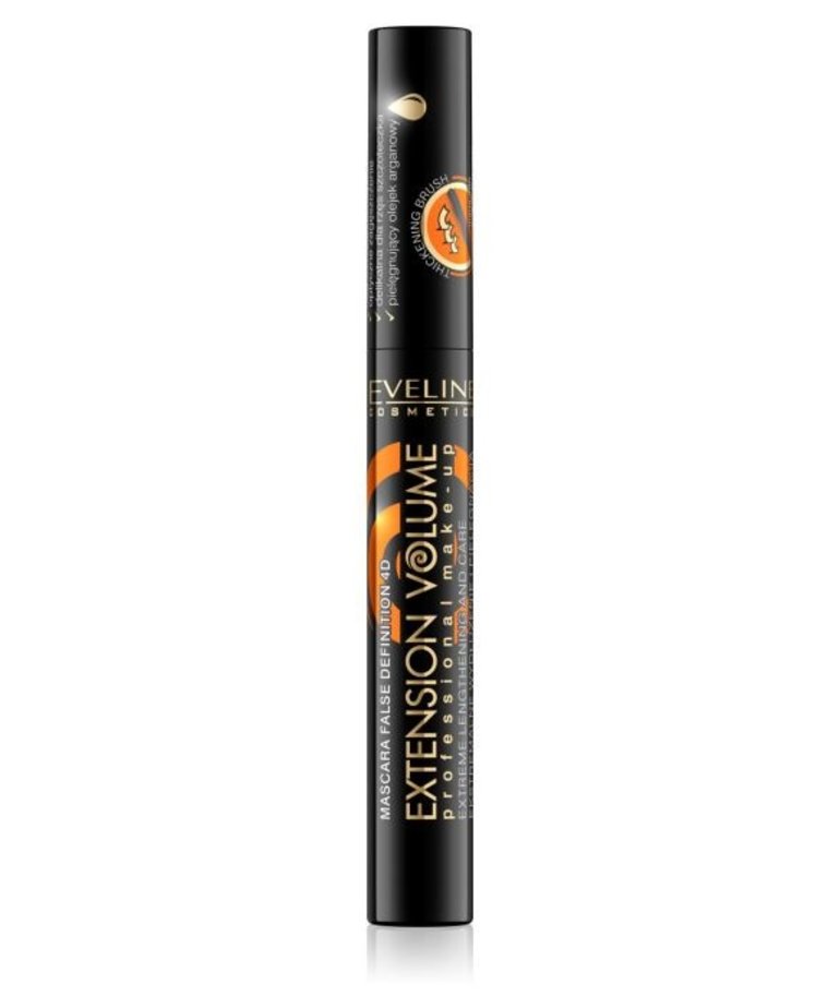 EVELINE EVELINE Extension Volume Tusz Do Rzęs Zagęszczająco Wydłużający 10ml