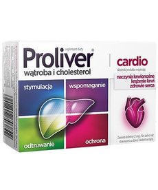 AFLOFARM Proliver Cardio Wątroba i  Cholesterol  Cardio 30tabl