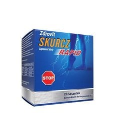 NATUR PRODUKT PHARMA Sp.z.o.o Zdrovit Skurcz Rapid 20 saszetek