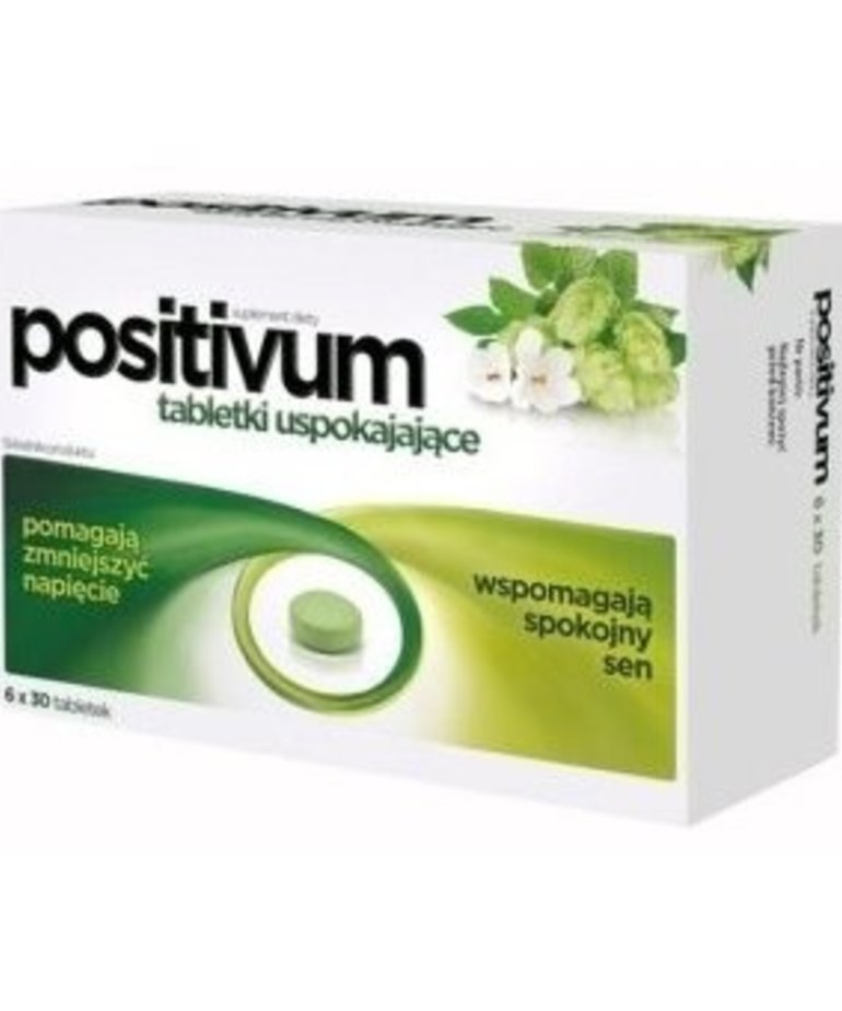 AFLOFARM Positivum Tabletki Uspokajające 6 x 30 tabletek