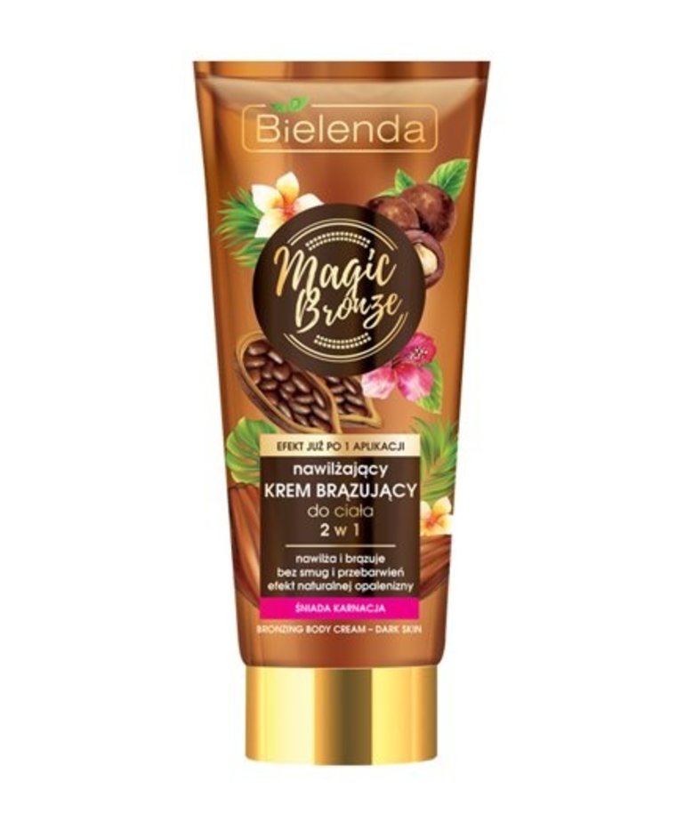 BIELENDA Magic Bronze Krem Brązujący do Ciała 2w1 Karnacja Śniada 200ml