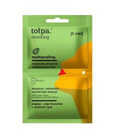 TOLPA TOŁPA Masking Multipeeling 3W1 Maseczka Aktywnie Wygładzająca 2x5ml