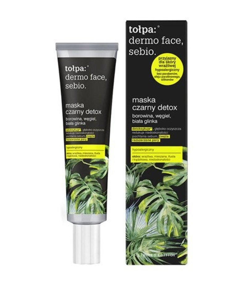 TOLPA TOŁPA Dermo Face Sebio Maska Czarny Detox 40ml