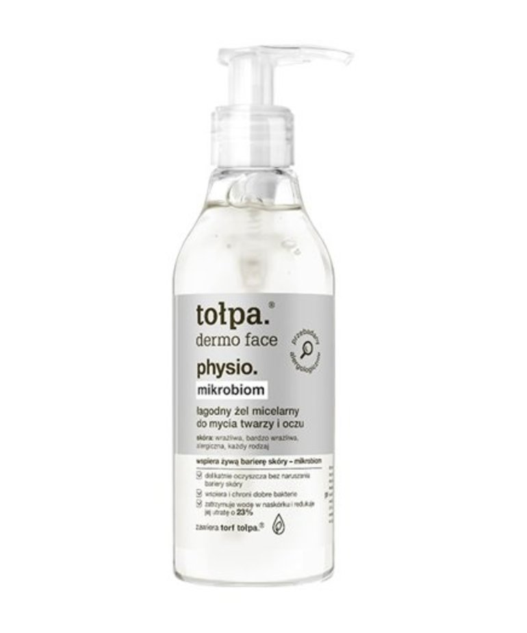 TOLPA TOŁPA Dermo Face Physio Mikrobiom Łagodny Żel Micelarny 195ml